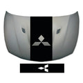 NEO00717 Mitsubishi Bonnet Stripe 1500mm x 480mm Gloss & Matt Vinyl Only