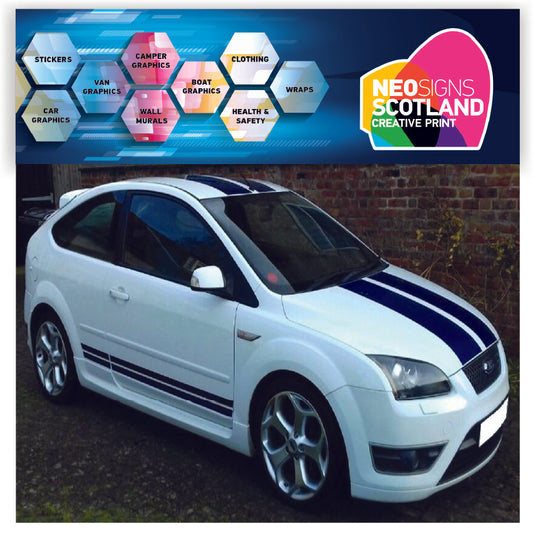 NEO00812FO Ott stripes and side stripe focus mk3