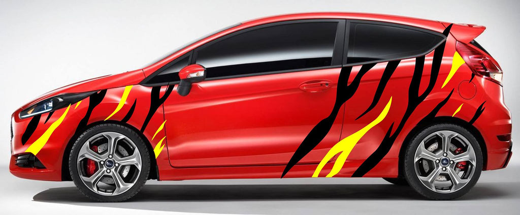 Tiger Stripes For Fiesta/Focus Various Designs Available