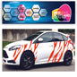 NEO00946A Tiger stripes 2 vinyl for Focus 1 colour