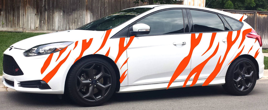 Tiger Stripes For Fiesta/Focus Various Designs Available