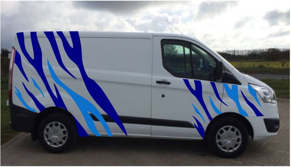 Tiger stripes for Small swb lwb vans