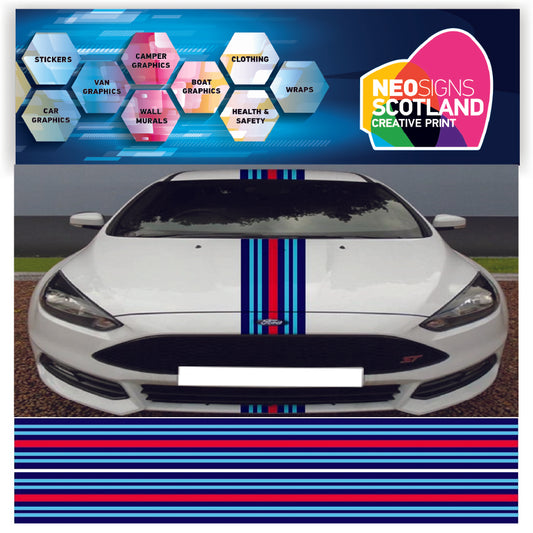 NEO01176 Ott 200mm Martini stripes