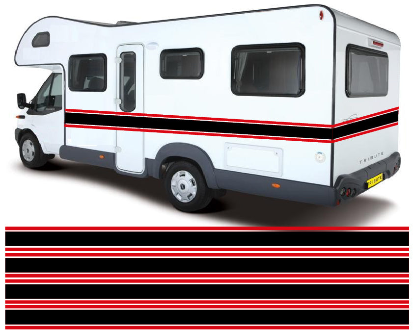 10m Two colour Vinyl Stripes NEO01099