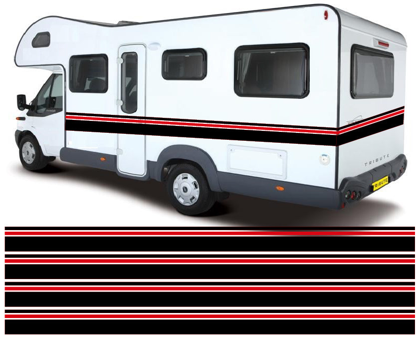 10m Two colour Vinyl Stripes NEO01099