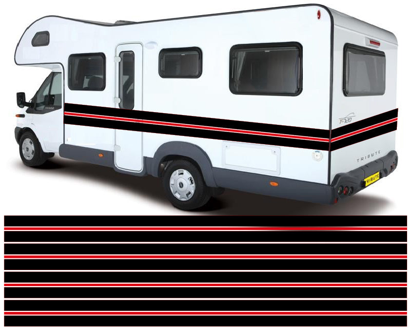 10m Two colour Vinyl Stripes NEO01099