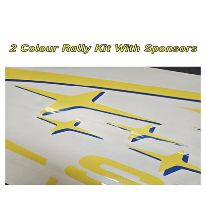 Subaru World Rally Kit 2 Colour with Sponsors for Subaru Impreza wrx sti graphics stickers decals Graphic