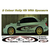 Subaru World Rally Kit 2 Colour with Sponsors for Subaru Impreza wrx sti graphics stickers decals Graphic