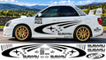 Subaru World Rally Kit With Sponsors for Subaru Impreza wrx sti Gloss  & Matt Colours Only
