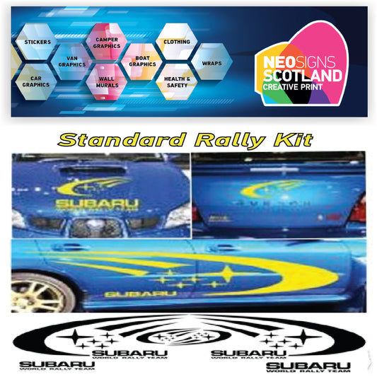 Subaru World Rally Kit for Subaru Impreza wrx sti graphics stickers decals Graphic