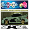 Subaru WRC Rally Kit With Sponsors for Subaru Impreza wrx sti