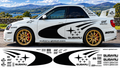 Subaru WRC Rally Kit With Sponsors for Subaru Impreza wrx sti Gloss  & Matt Colours Only