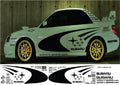 Subaru WRC Rally Kit With Sponsors for Subaru Impreza wrx sti