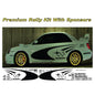 Subaru WRC Rally Kit With Sponsors for Subaru Impreza wrx sti