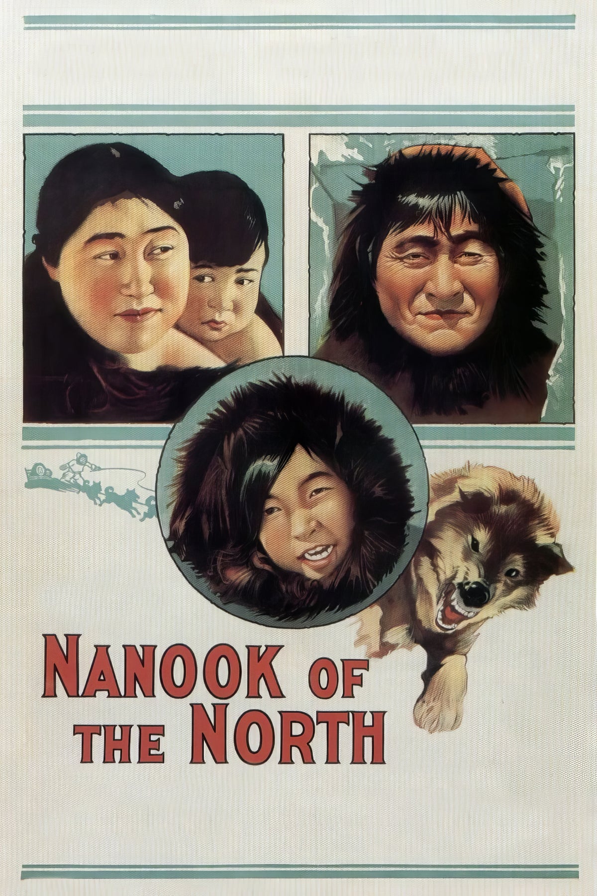 1920 Nanook of the North (1922) Film/Movie Premium Waterproof & Tear Resistant Posters