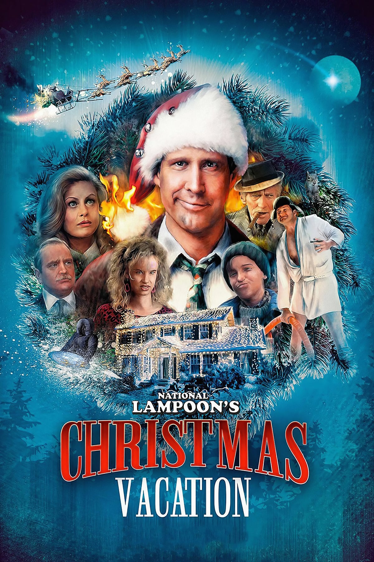 National Lampoon_s Christmas Vacation (1989) Film/Movie Premium Waterproof & Tear Resistant Posters