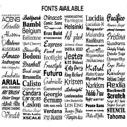 VAN11 Small Van Panel Wrap Kit Sign Writing Vehicle lettering Livery signs