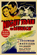 1940 Night Train to Munich (1940) Film/Movie Premium Waterproof & Tear Resistant Posters