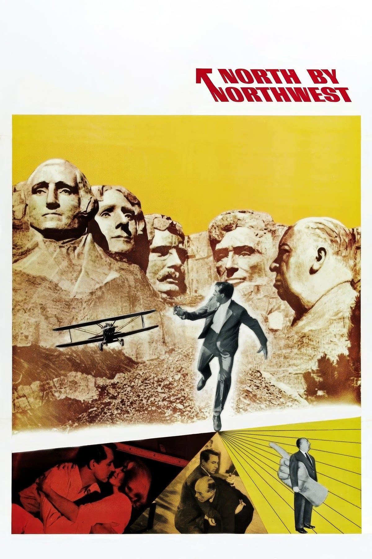 North by Northwest (1959) Film/Movie Premium Waterproof & Tear Resistant Posters