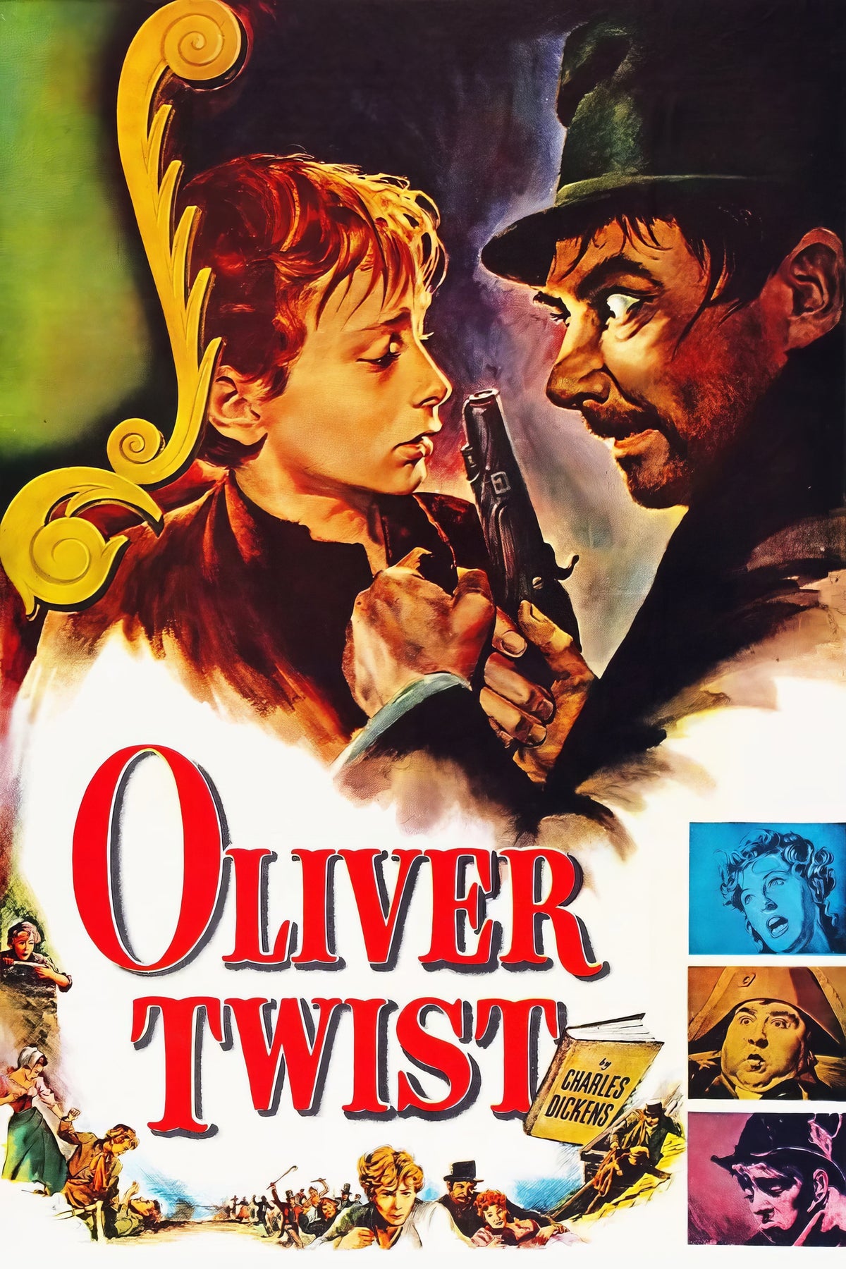 1948 Oliver Twist (1948) Film/Movie Premium Waterproof & Tear Resistant Posters