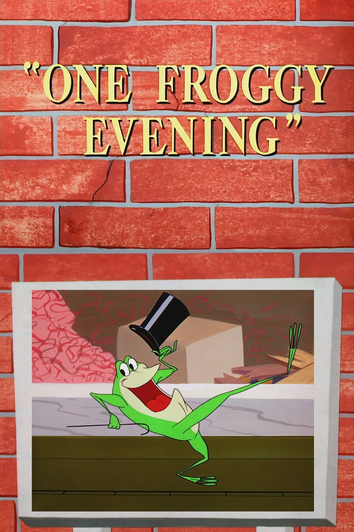 One Froggy Evening (1955) Film/Movie Premium Waterproof & Tear Resistant Posters