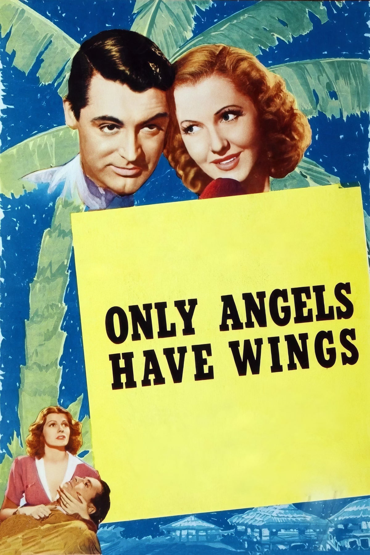 Only Angels Have Wings (1939) Film/Movie Premium Waterproof & Tear Resistant Posters