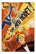 Op med hodet! (1933) Film/Movie Premium Waterproof & Tear Resistant Posters