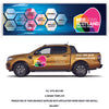 VAN10 Pick Up Graphics Kit Sign Writing Vehicle lettering Livery signs Logo and Text