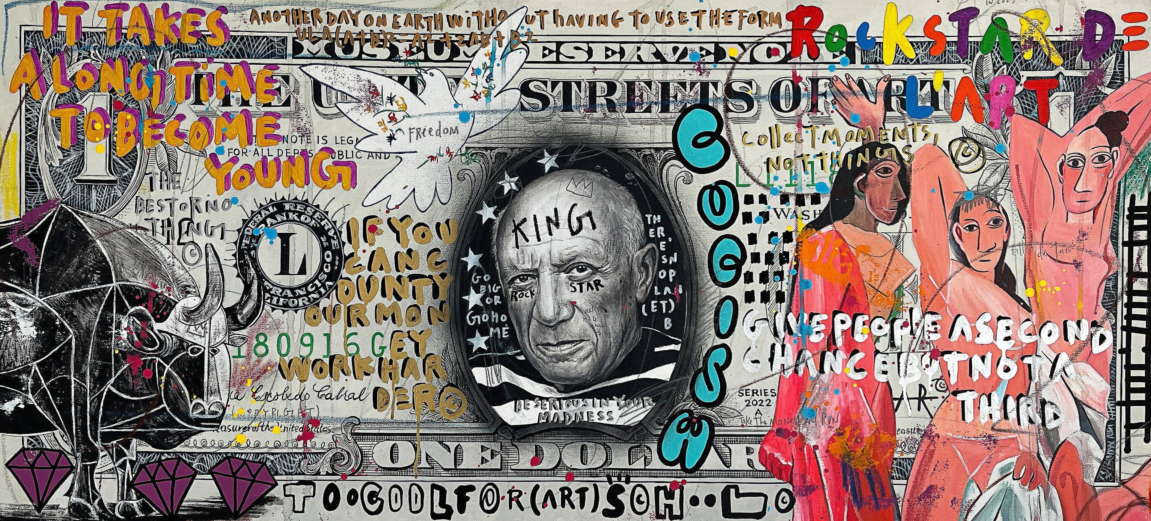PM08 Street Art Panoramic Premium Waterproof & Tear Resistant Poster
