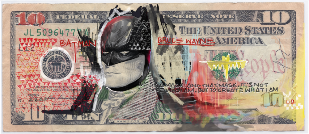 PM10 Batman Panoramic Premium Waterproof & Tear Resistant Poster