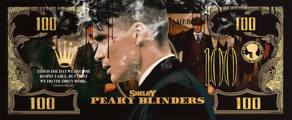 PM17 Peaky Blinders Panoramic Premium Waterproof & Tear Resistant Poster