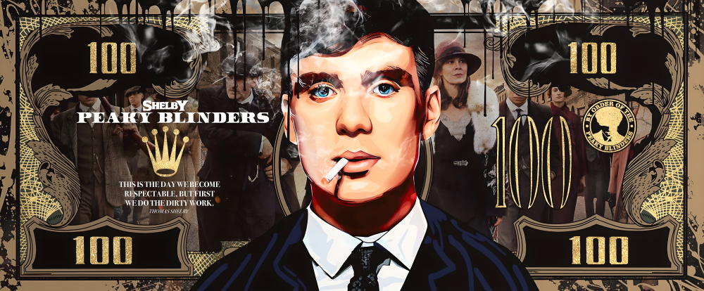 PM18 Peaky Blinders Panoramic Premium Waterproof & Tear Resistant Poster