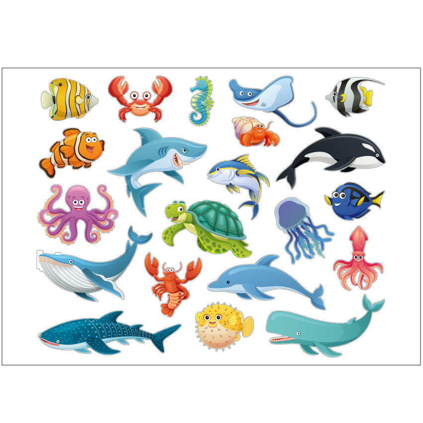 PS0001-100 Stickers Sheets Decals Butterflies Wall Self Adhesive Vinyl A4 Various Designs Available