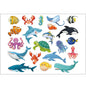 PS0001-100 Stickers Sheets Decals Butterflies Wall Self Adhesive Vinyl A4 Various Designs Available