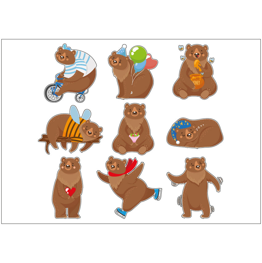 PS0001-100 Stickers Sheets Decals Butterflies Wall Self Adhesive Vinyl A4 Various Designs Available