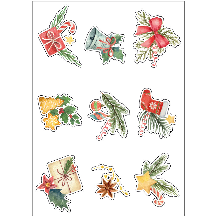 PS0101-200 Sticker Sheet Decal Cartoon Wall Self Adhesive Vinyl A4 Various Designs Available