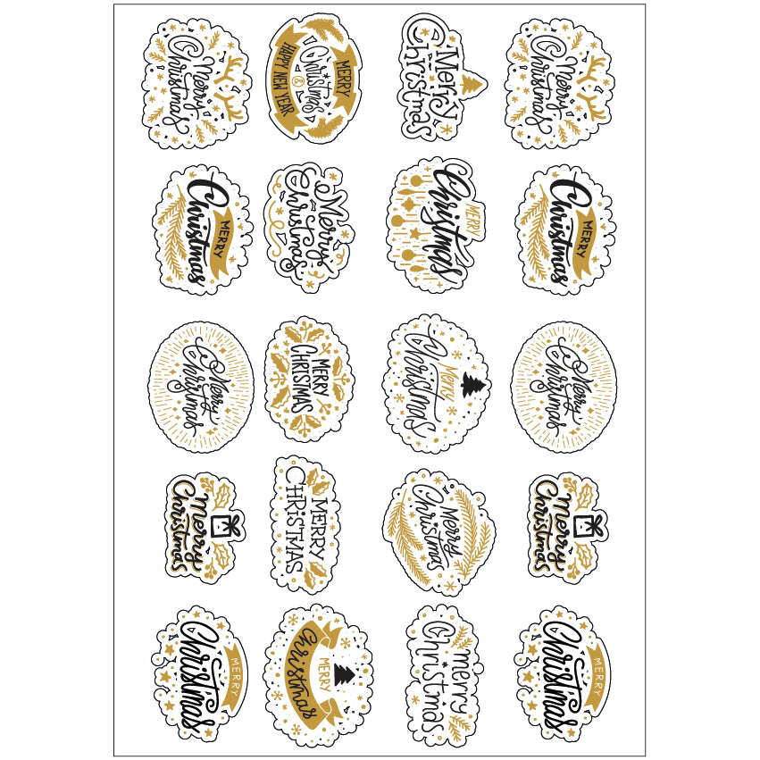 PS0101-200 Sticker Sheet Decal Cartoon Wall Self Adhesive Vinyl A4 Various Designs Available