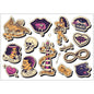 PS0001-100 Stickers Sheets Decals Butterflies Wall Self Adhesive Vinyl A4 Various Designs Available