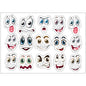 PS0001-100 Stickers Sheets Decals Butterflies Wall Self Adhesive Vinyl A4 Various Designs Available