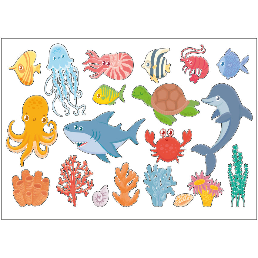 PS0001-100 Stickers Sheets Decals Butterflies Wall Self Adhesive Vinyl A4 Various Designs Available