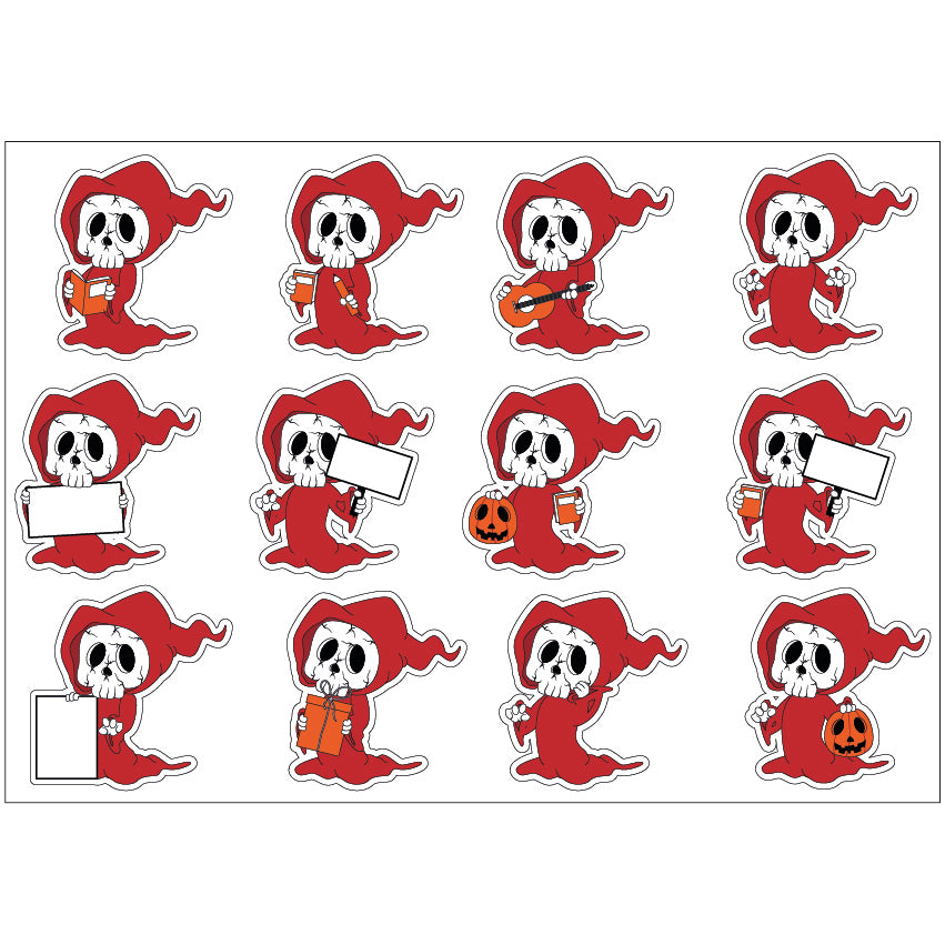 PS0201-300 Sticker Sheet Decal Racing Wall Self Adhesive Vinyl A4 Various Designs Available