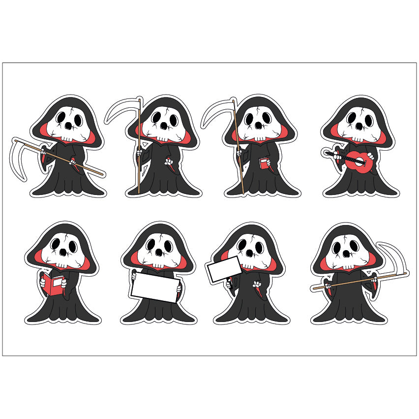 PS0201-300 Sticker Sheet Decal Racing Wall Self Adhesive Vinyl A4 Various Designs Available