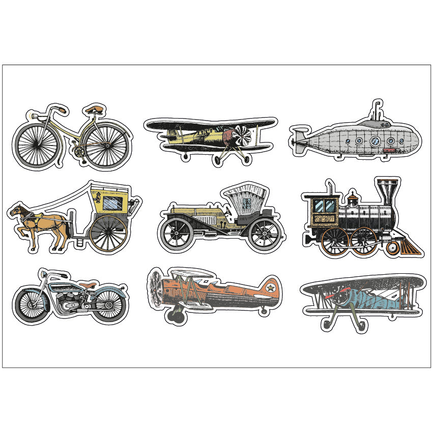 PS0201-300 Sticker Sheet Decal Racing Wall Self Adhesive Vinyl A4 Various Designs Available