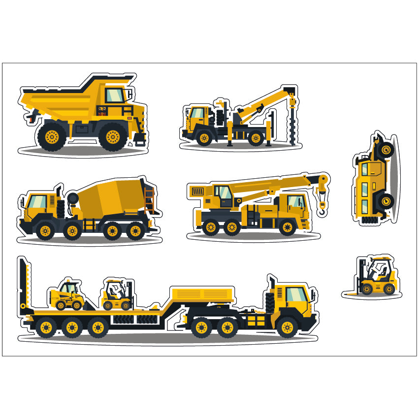 PS0201-300 Sticker Sheet Decal Racing Wall Self Adhesive Vinyl A4 Various Designs Available