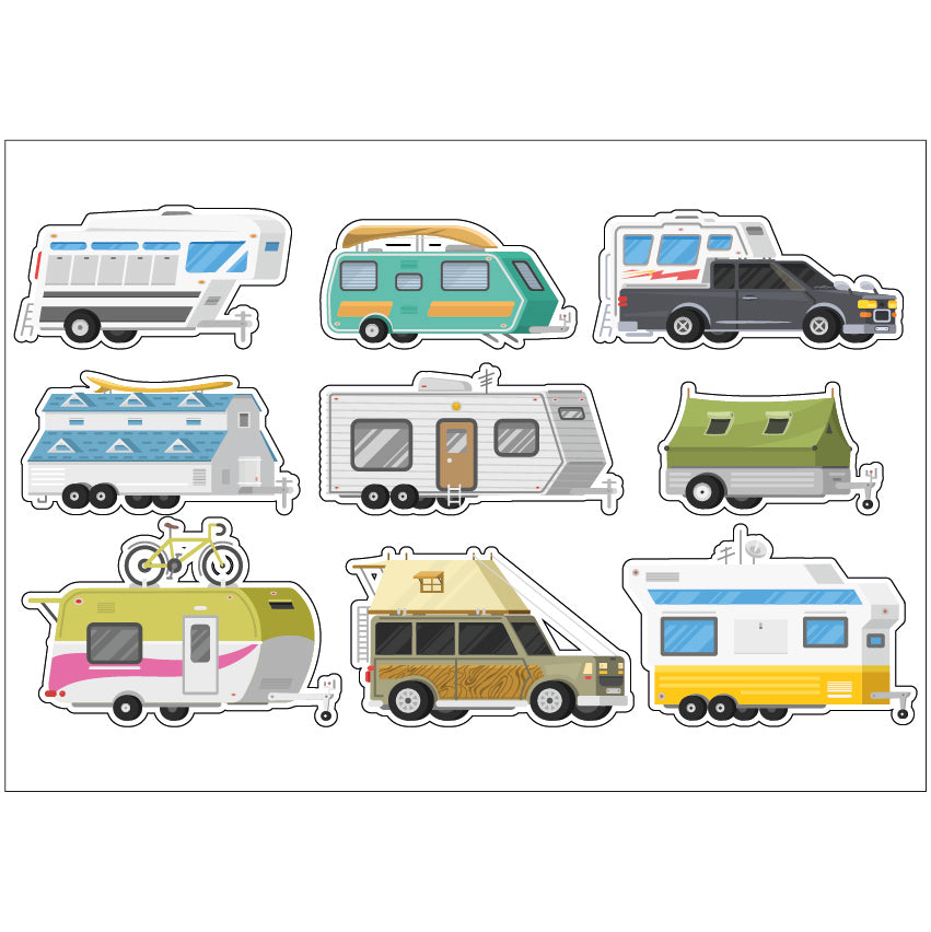 PS0201-300 Sticker Sheet Decal Racing Wall Self Adhesive Vinyl A4 Various Designs Available