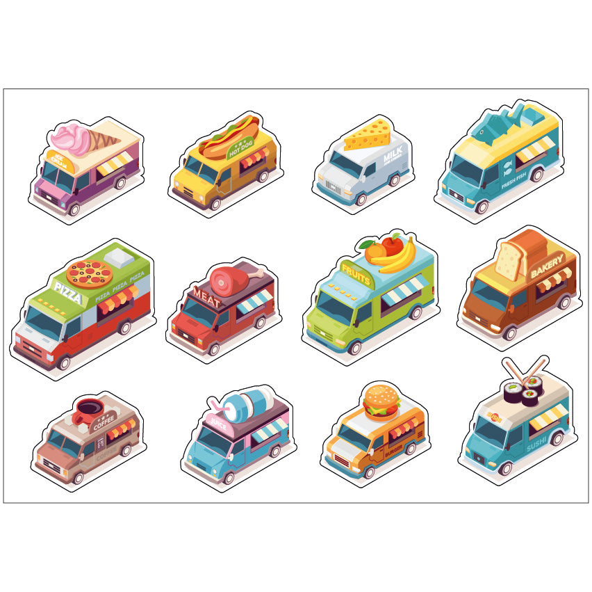 PS0201-300 Sticker Sheet Decal Racing Wall Self Adhesive Vinyl A4 Various Designs Available