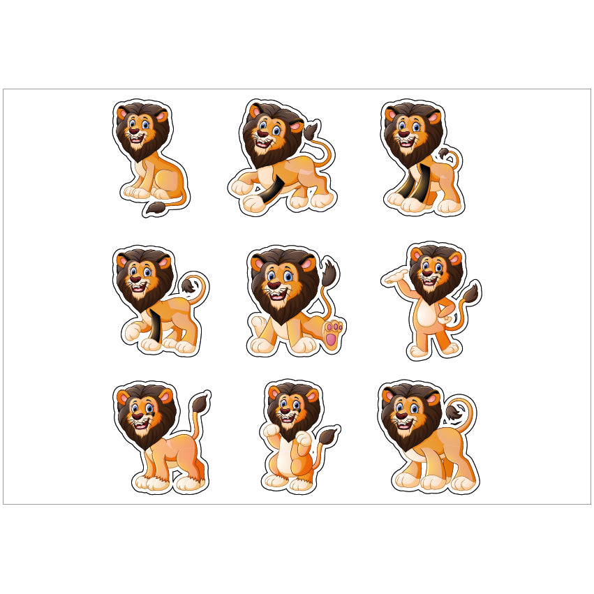 PS0001-100 Stickers Sheets Decals Butterflies Wall Self Adhesive Vinyl A4 Various Designs Available