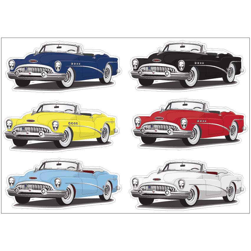 PS0201-300 Sticker Sheet Decal Racing Wall Self Adhesive Vinyl A4 Various Designs Available