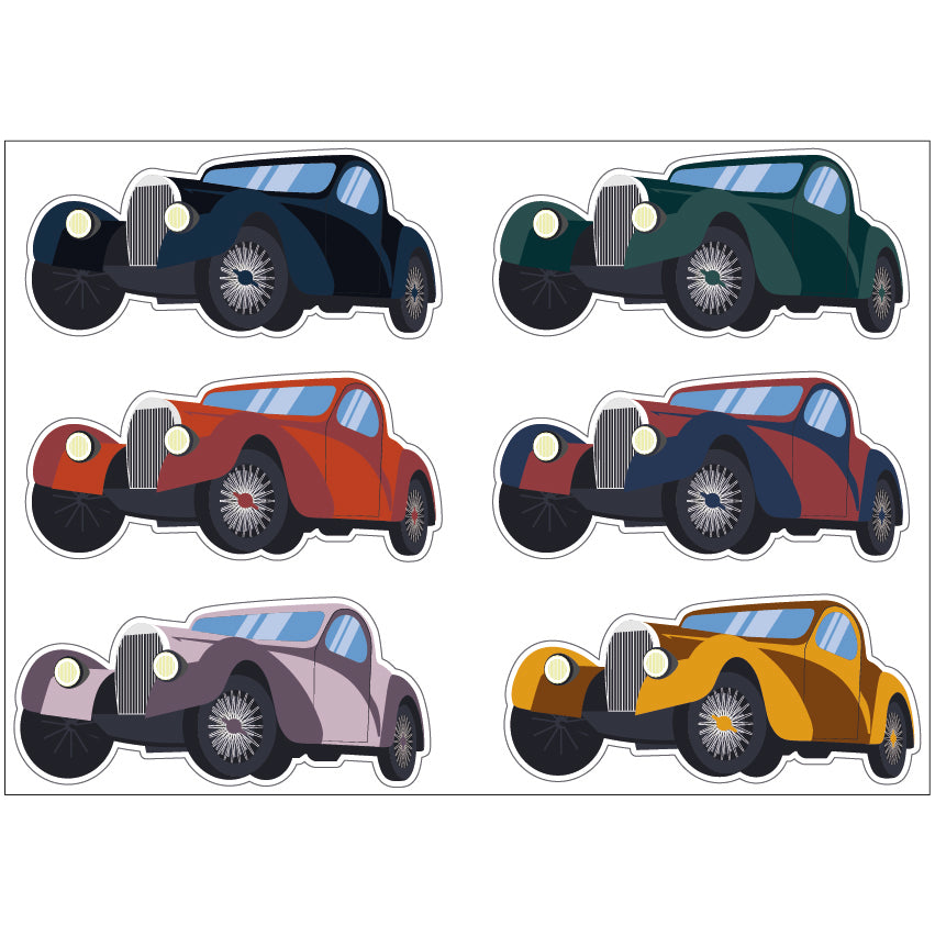 PS0201-300 Sticker Sheet Decal Racing Wall Self Adhesive Vinyl A4 Various Designs Available