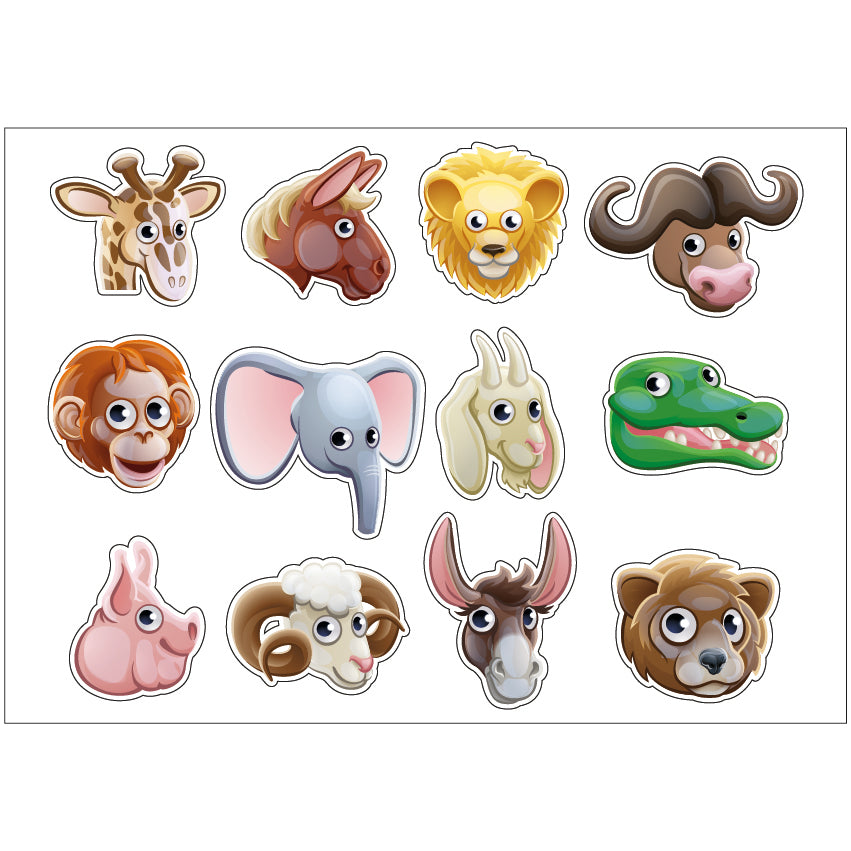 PS0201-300 Sticker Sheet Decal Racing Wall Self Adhesive Vinyl A4 Various Designs Available